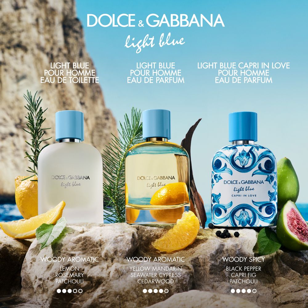 LIGHT BLUE POUR HOMME EAU DE PARFUM